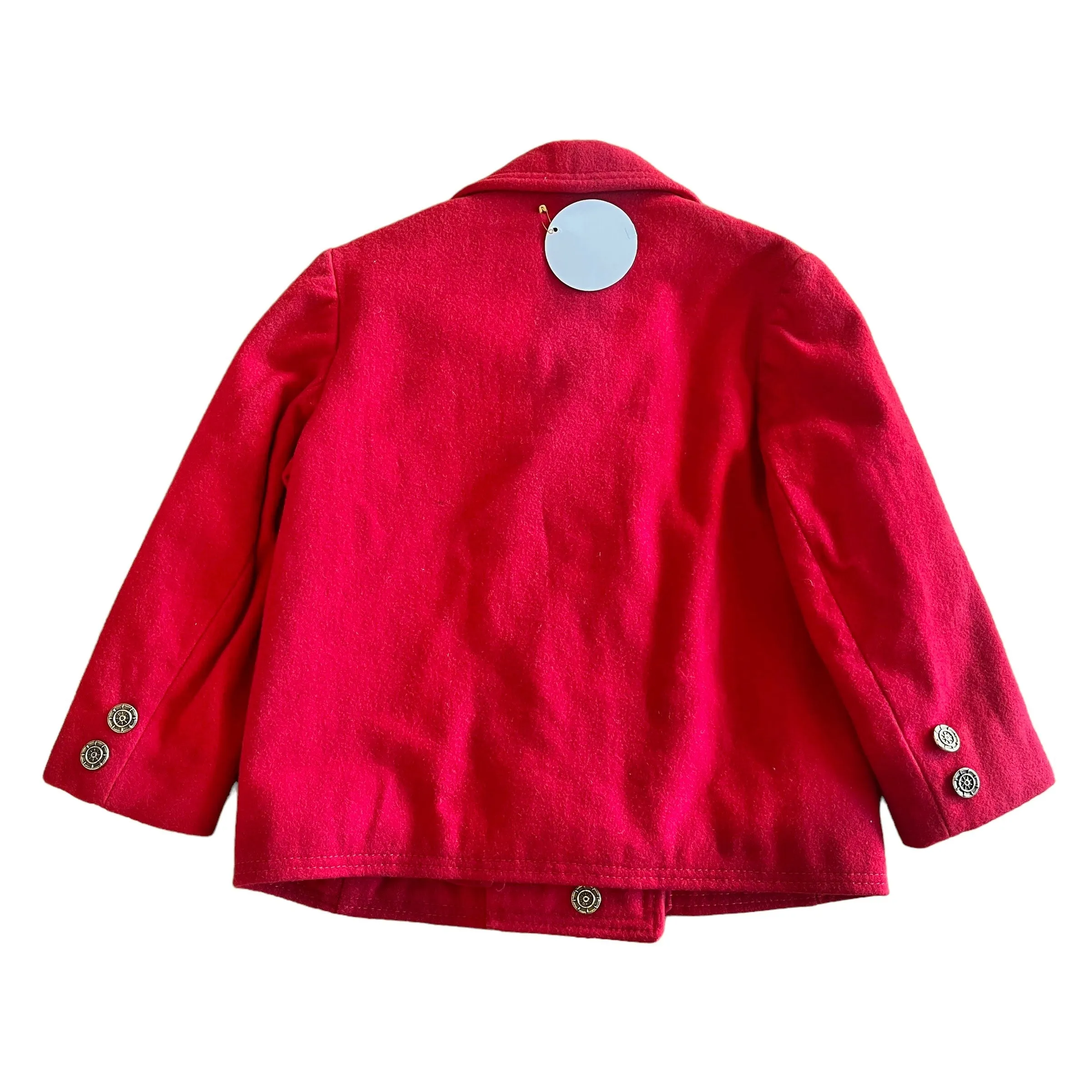 1960's Red  Blazer 5-6Y