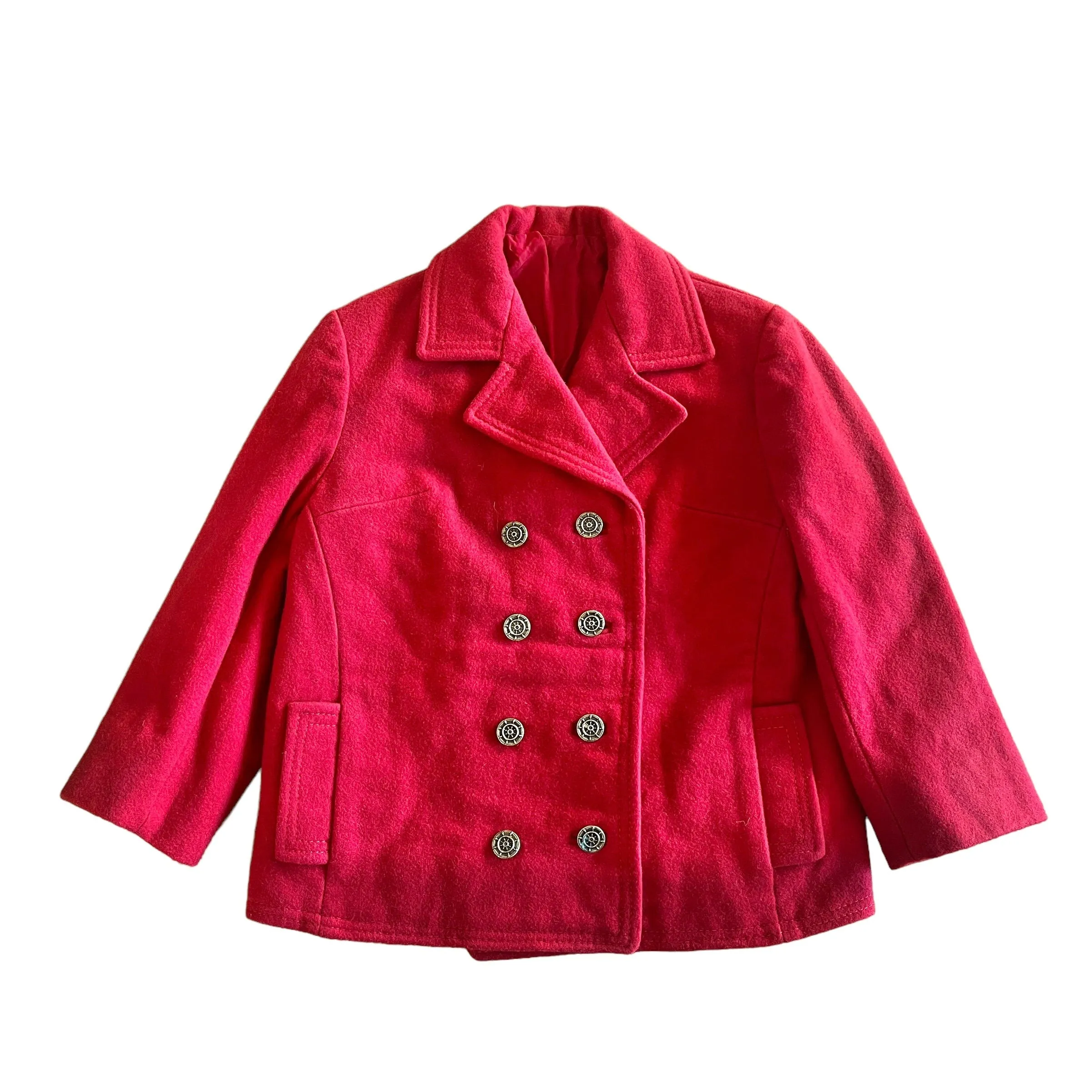 1960's Red  Blazer 5-6Y