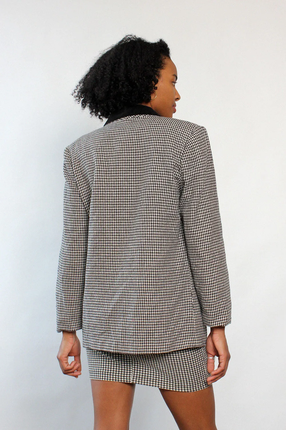 Ashley Houndstooth Blazer M/L