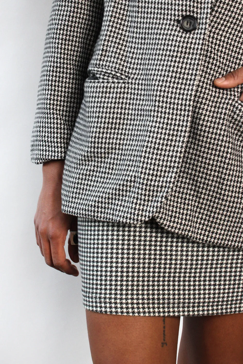 Ashley Houndstooth Blazer M/L