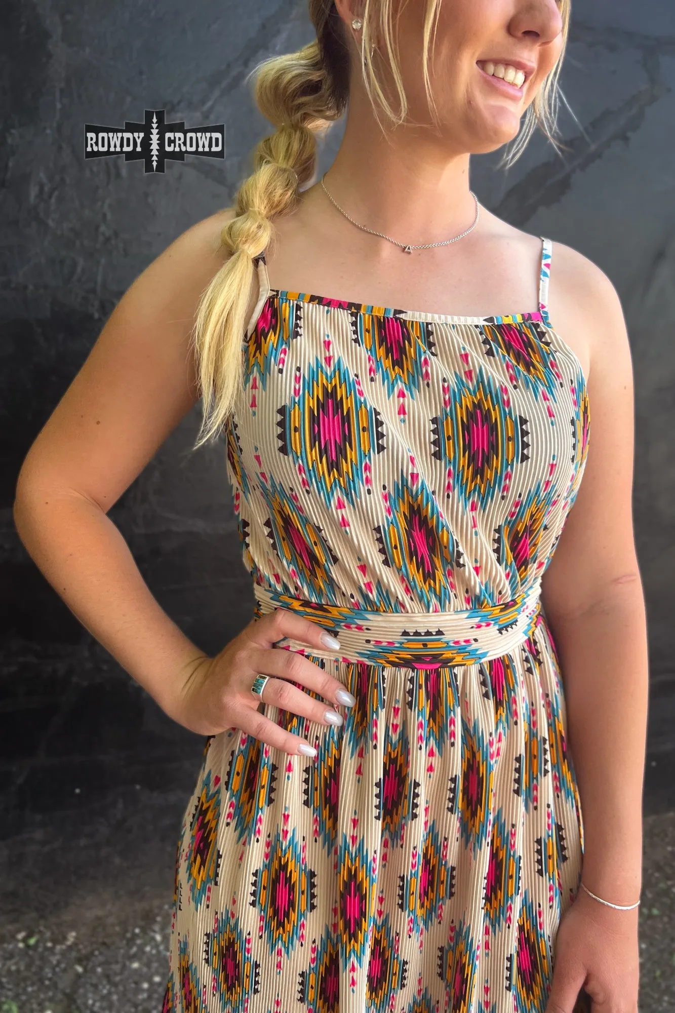 Aztec River Dress