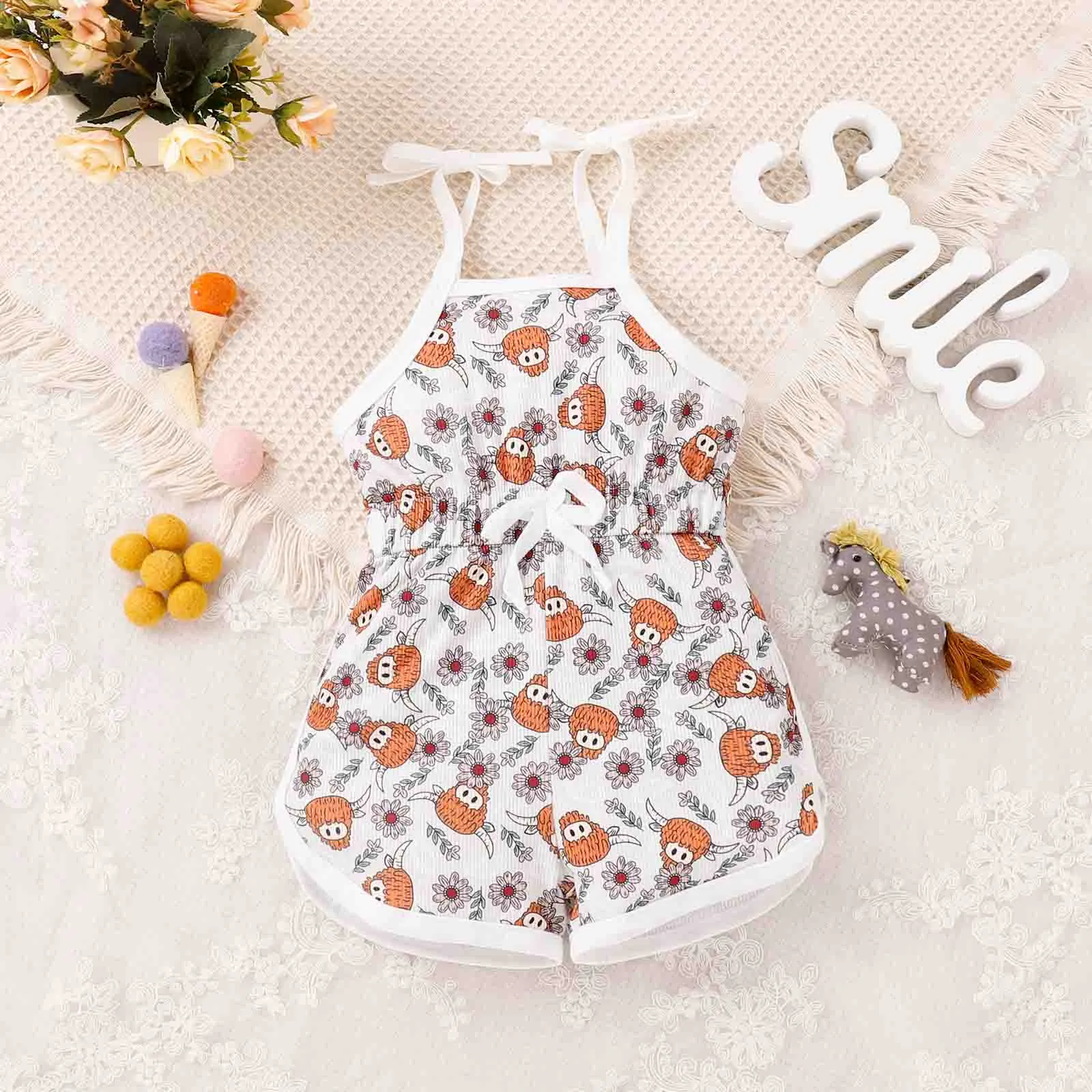 Baby Girls Animal Jumpsuit