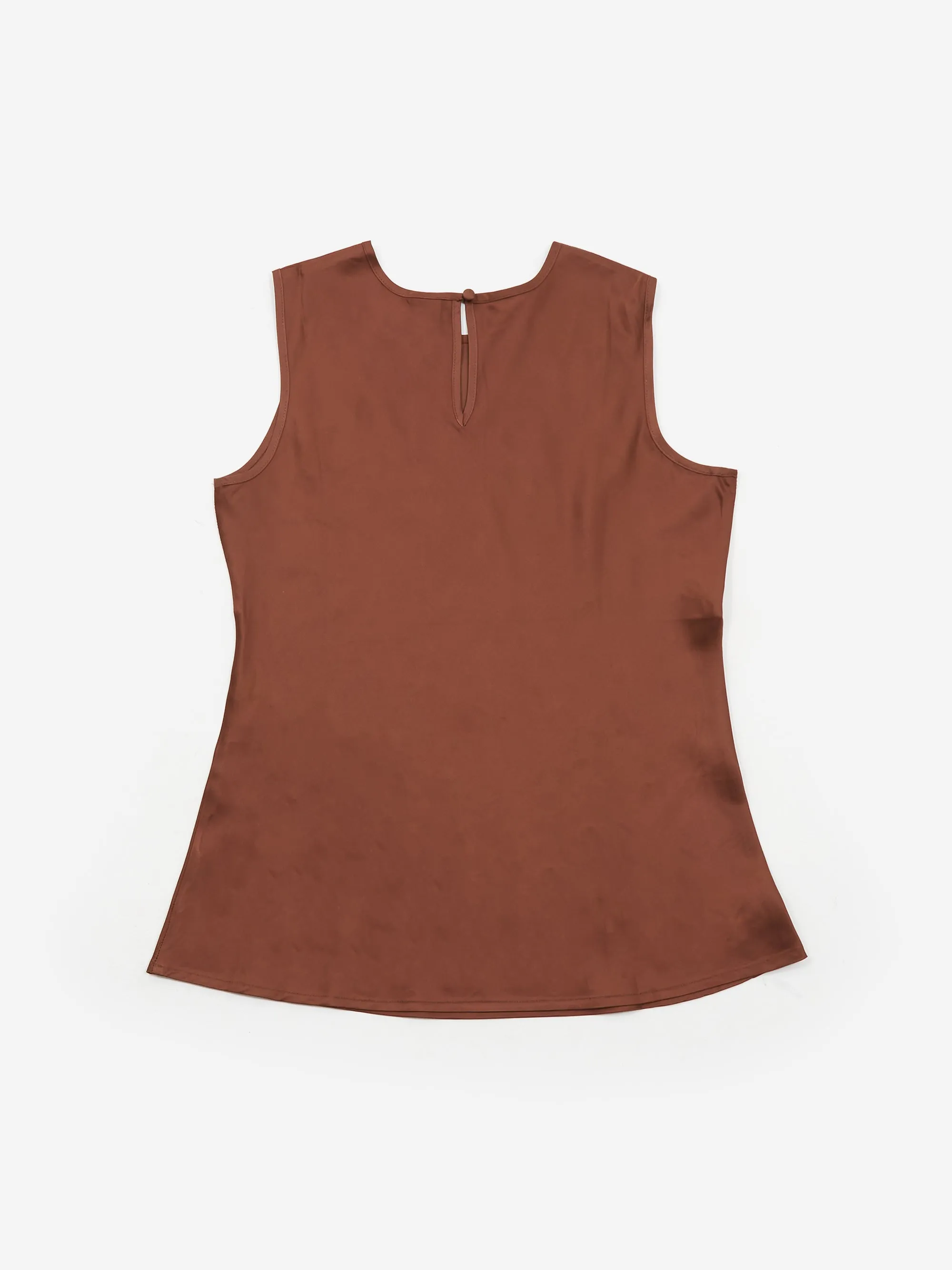 Baserange Dydine Tank Top - Dark Brown