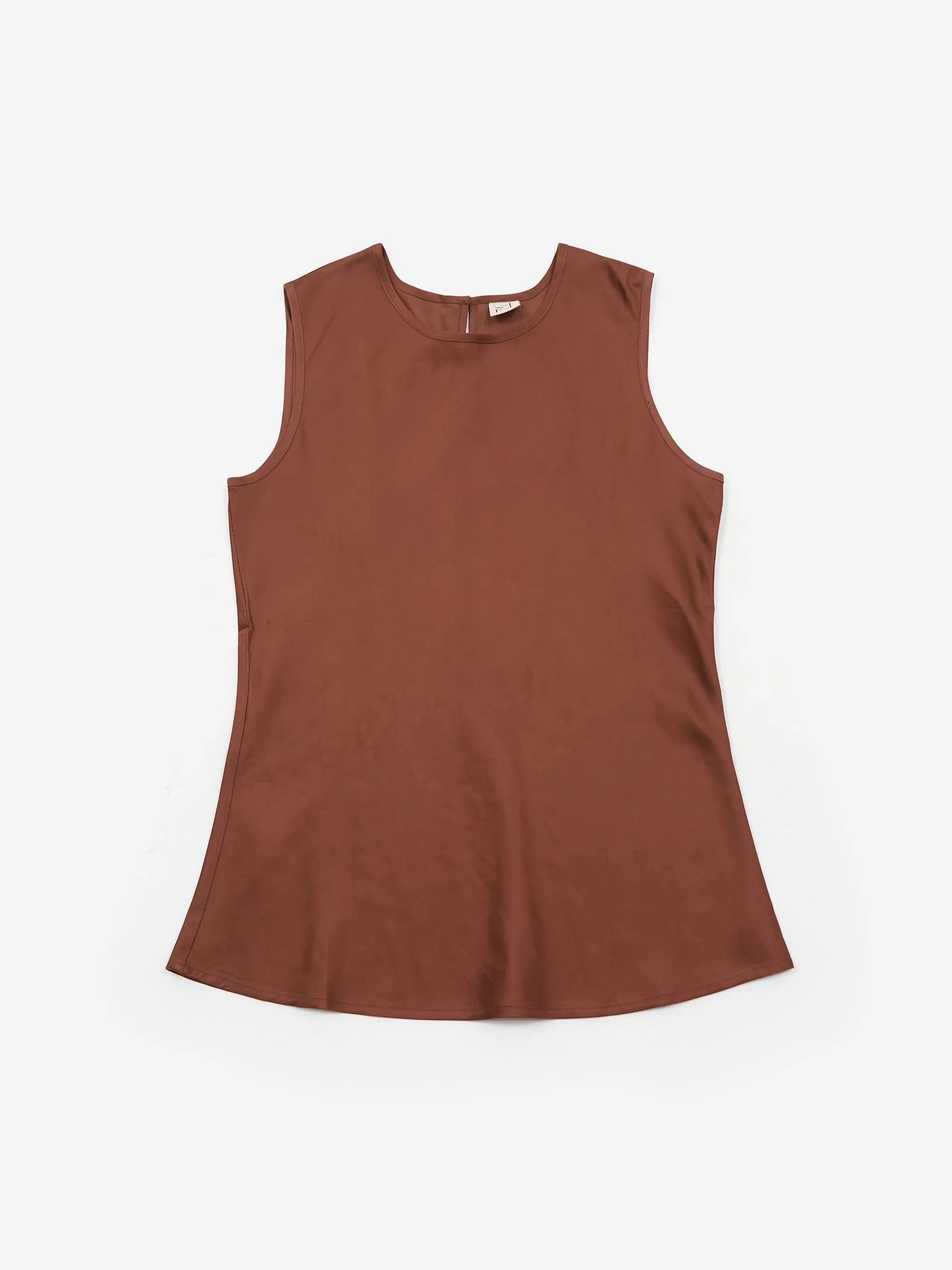 Baserange Dydine Tank Top - Dark Brown