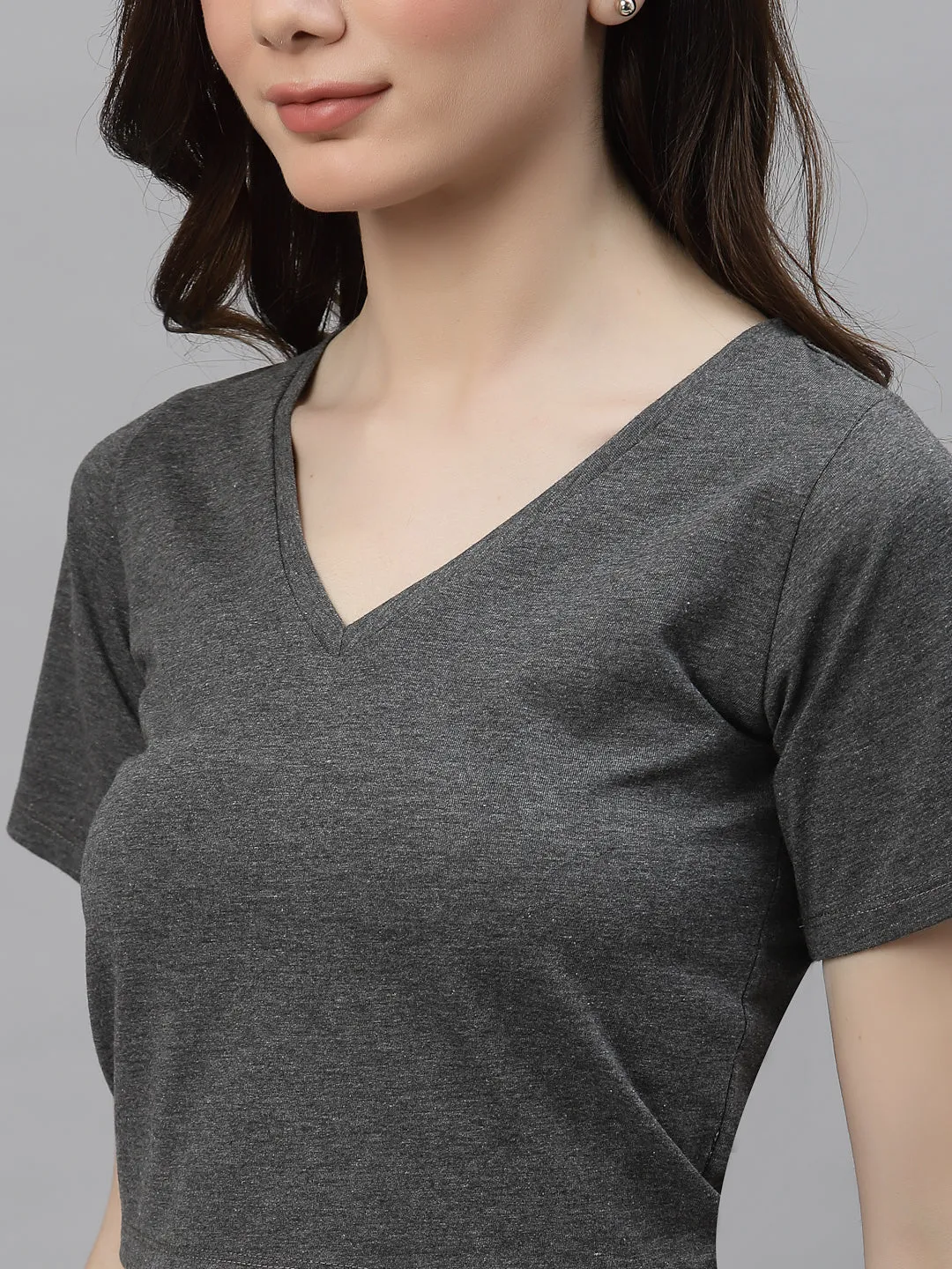 Basic V Neck Top