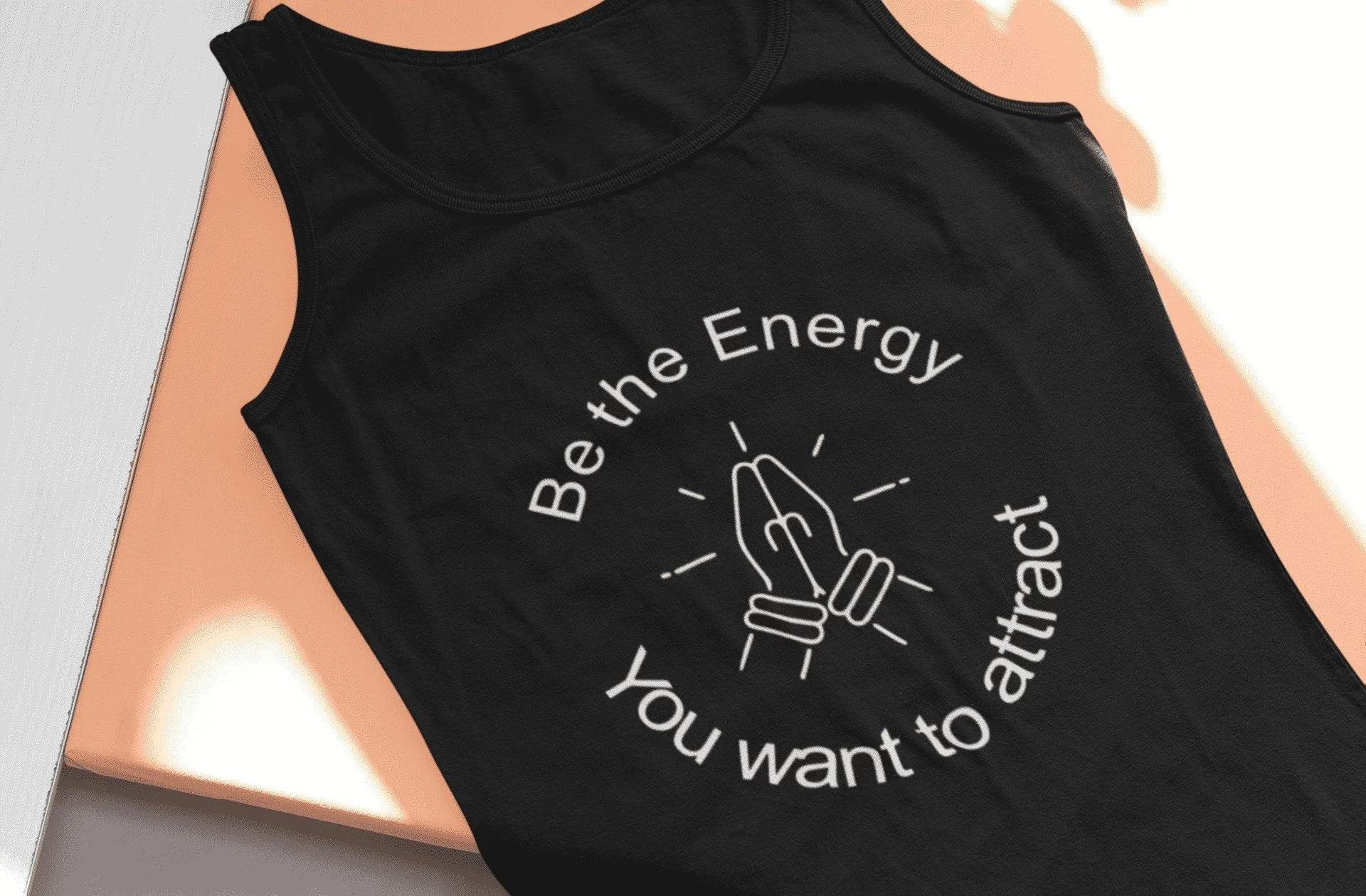 Be the energy you want to attract | Inspire Organic Ladies Tank Top