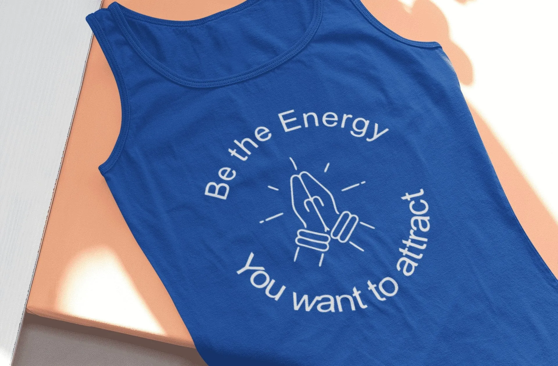 Be the energy you want to attract | Inspire Organic Ladies Tank Top