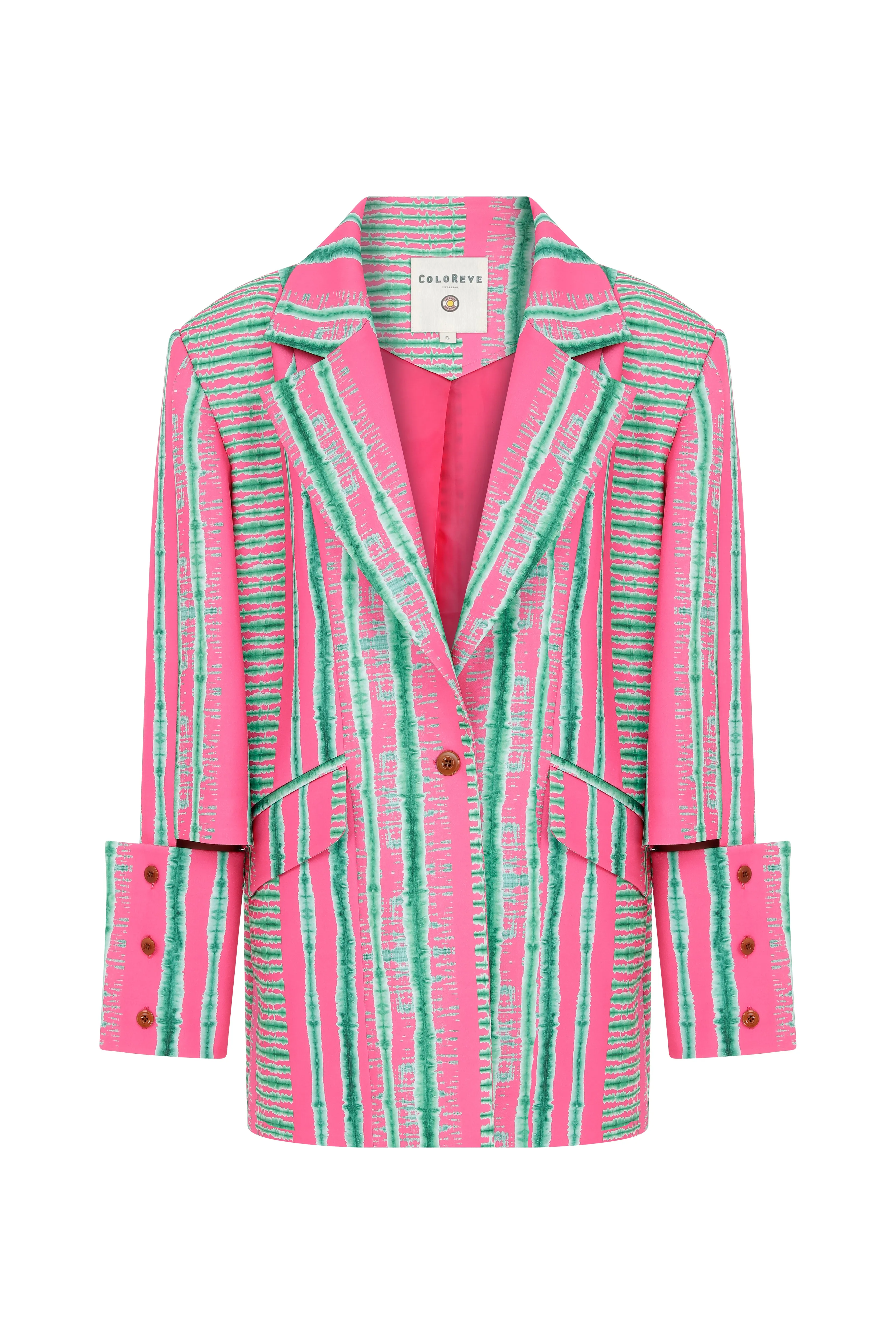 Beat Oversize Blazer Pink