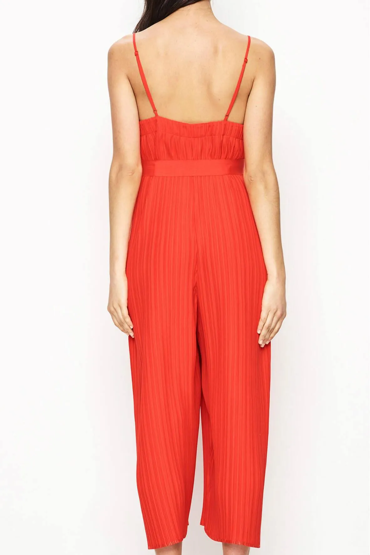 Berry Good Jumpsuit Red