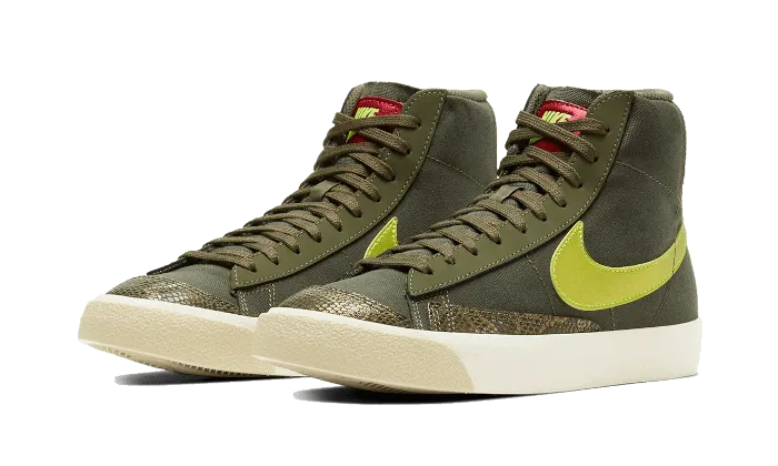 Blazer Mid 77 Olive Snakeskin