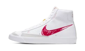 Blazer Mid Sketch Red Swoosh