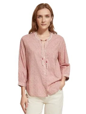 Blouse perlée