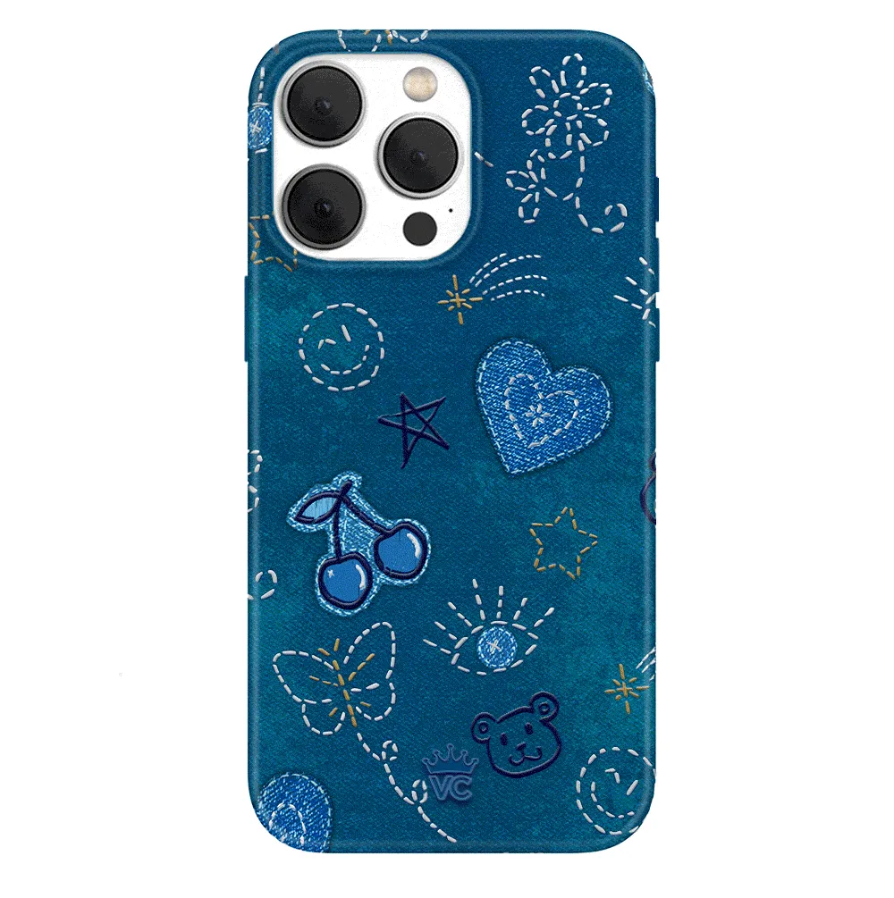 Blue Jean Baby iPhone Case