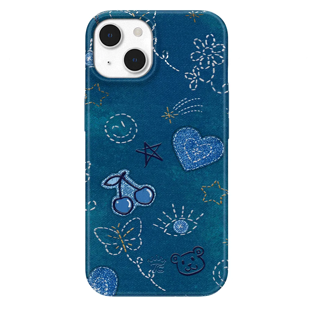 Blue Jean Baby iPhone Case