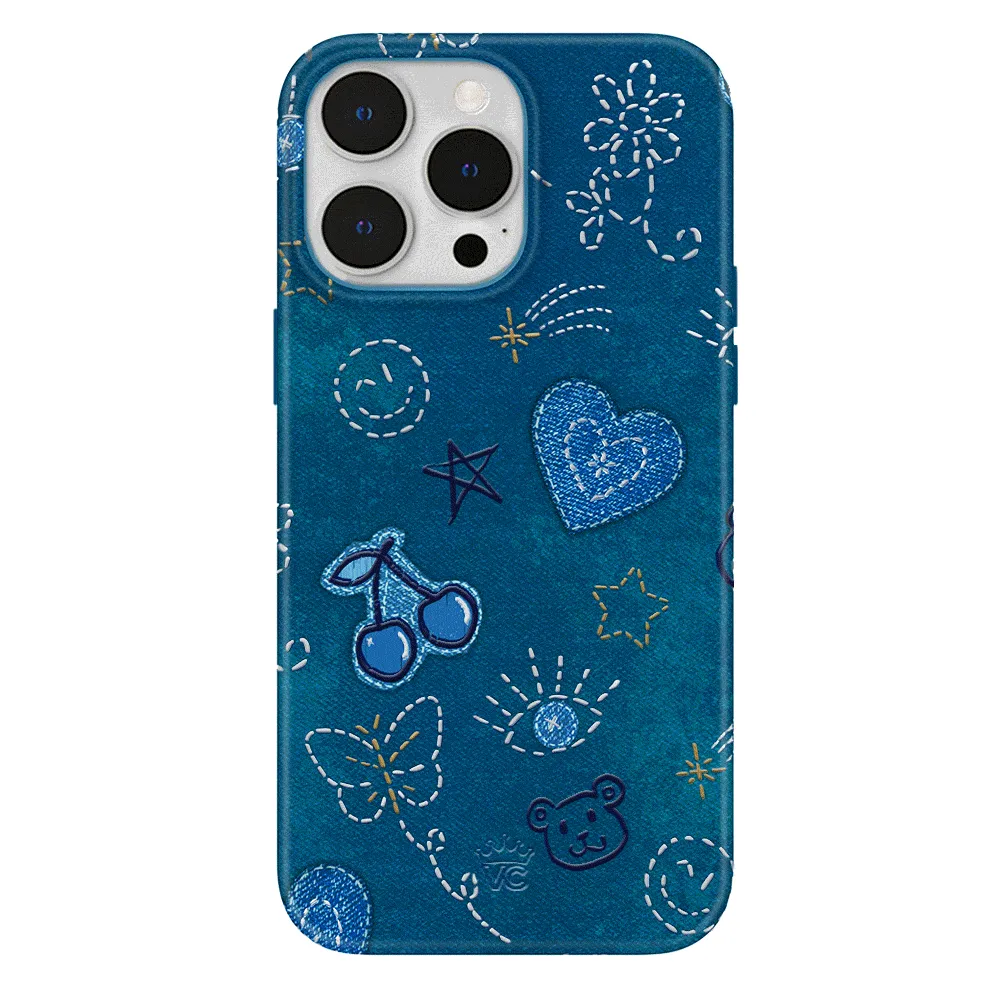 Blue Jean Baby iPhone Case