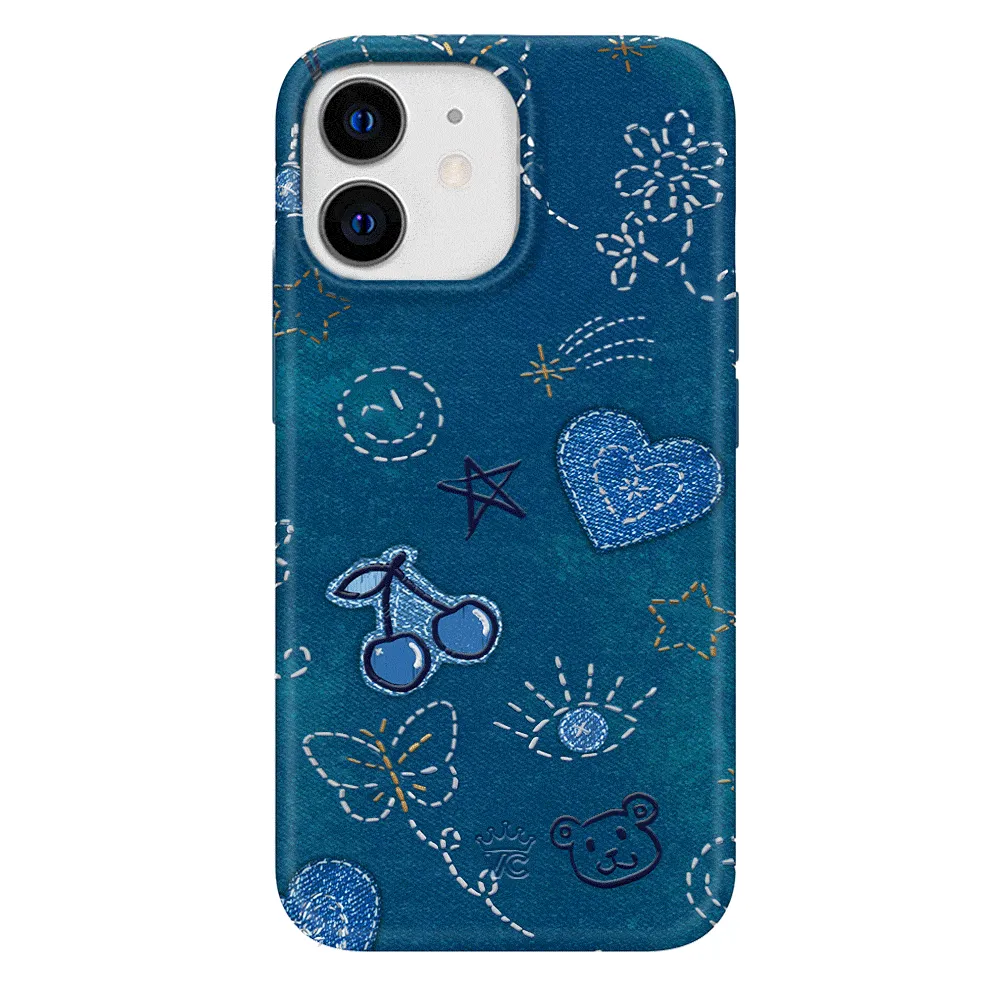 Blue Jean Baby iPhone Case