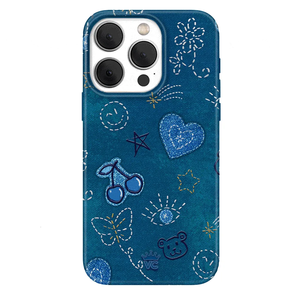 Blue Jean Baby iPhone Case