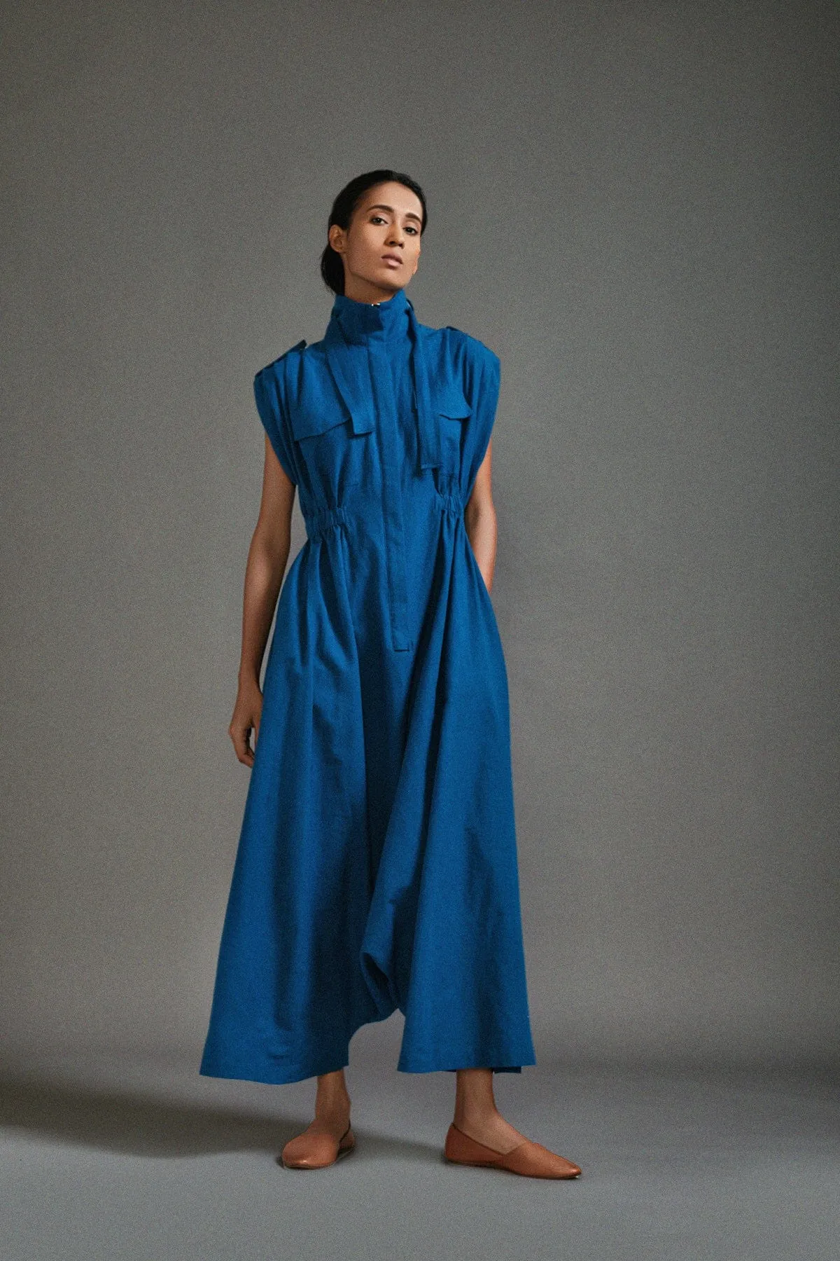 Blue Safari Sphara Jumpsuit