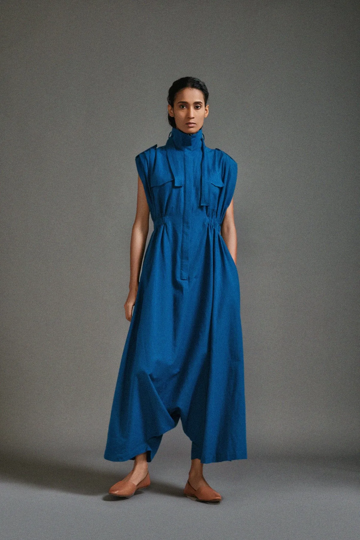 Blue Safari Sphara Jumpsuit