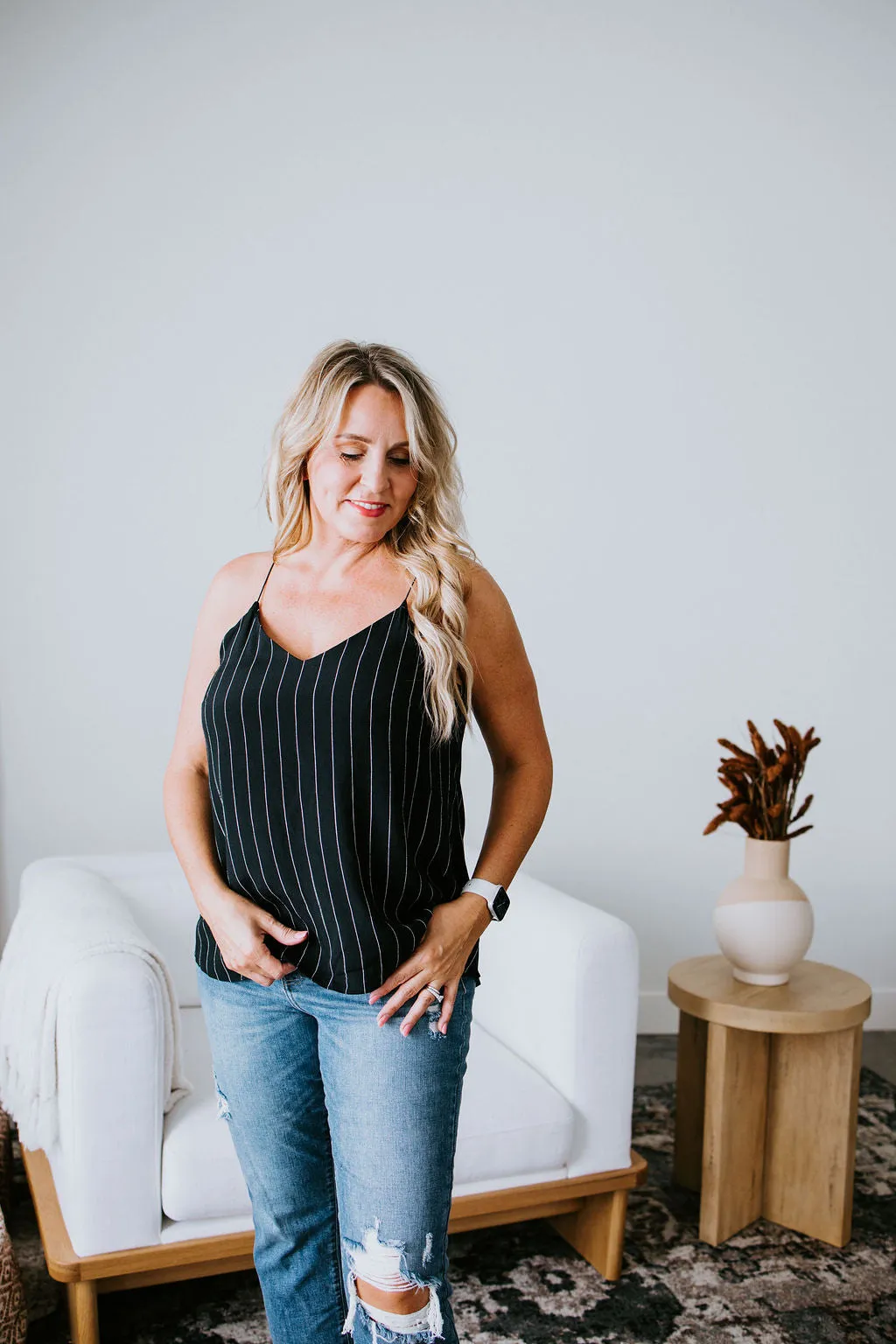 Brightly Striped Tank Top