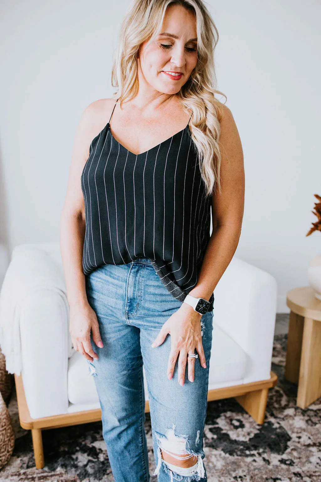 Brightly Striped Tank Top