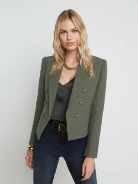 Brooke Open-Front Blazer