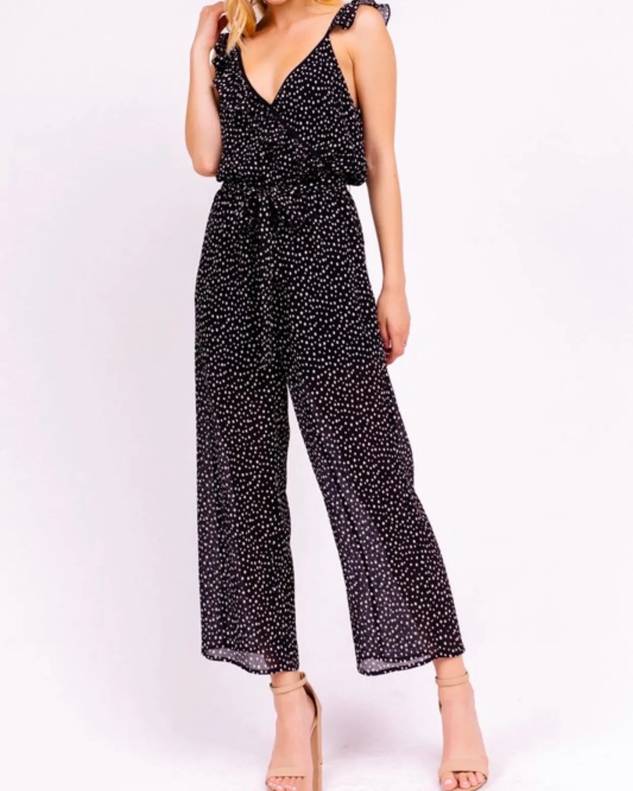 Cassandra Polka Dot Jumpsuit