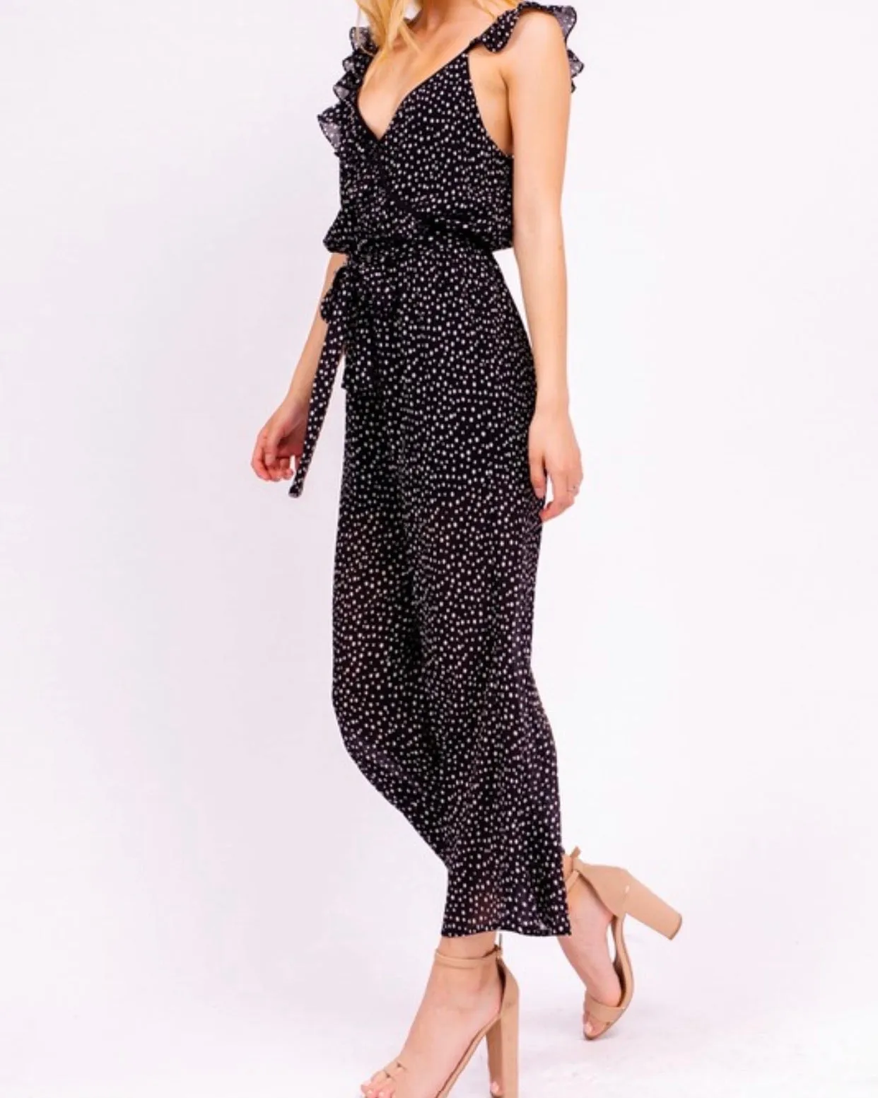 Cassandra Polka Dot Jumpsuit