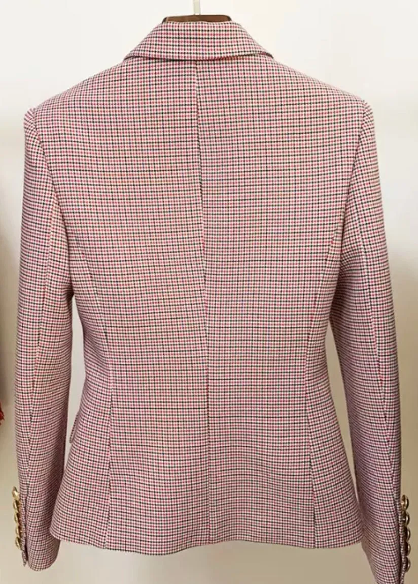 Checkered Blazer by Oliver Barret