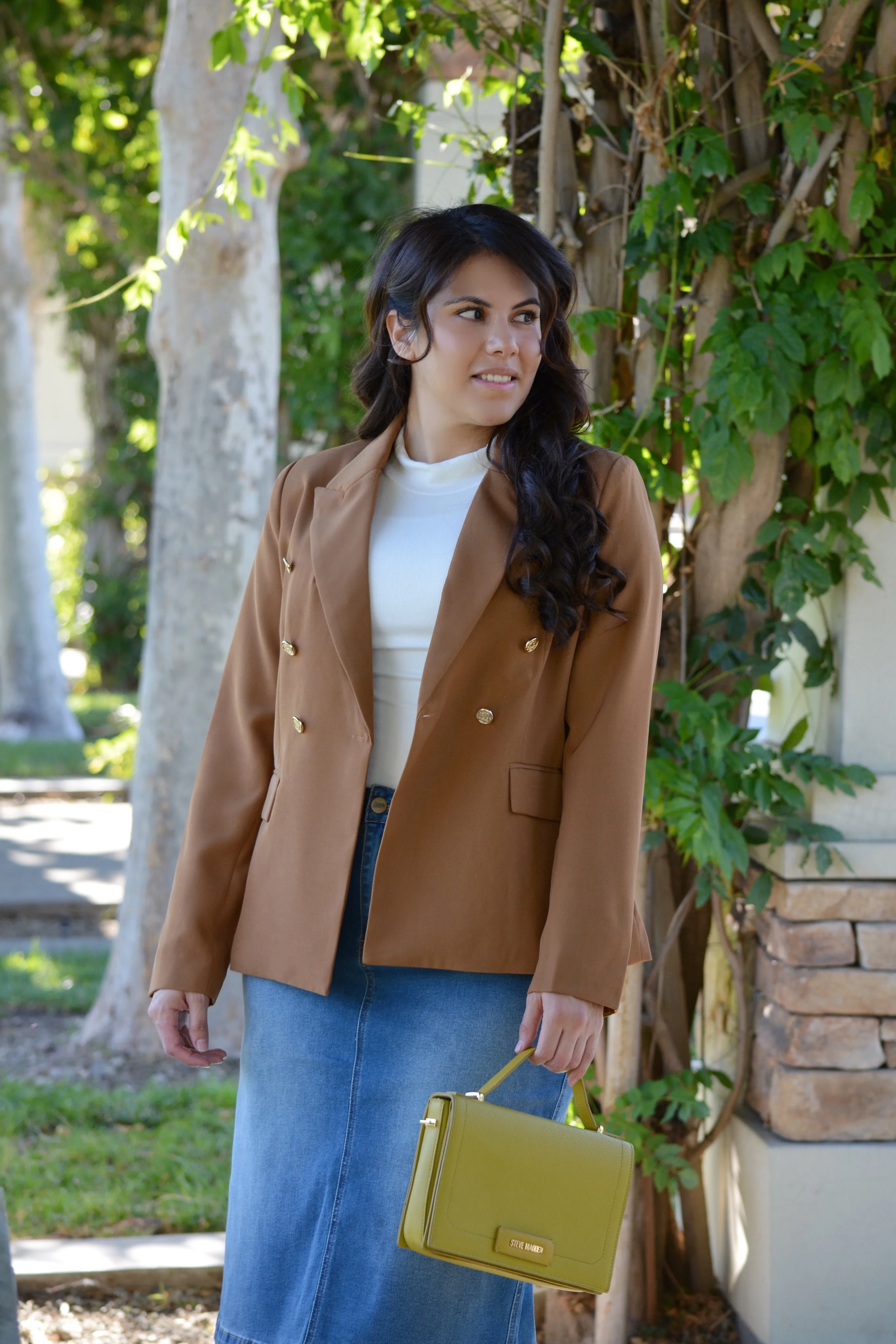 Clover Camel Blazer