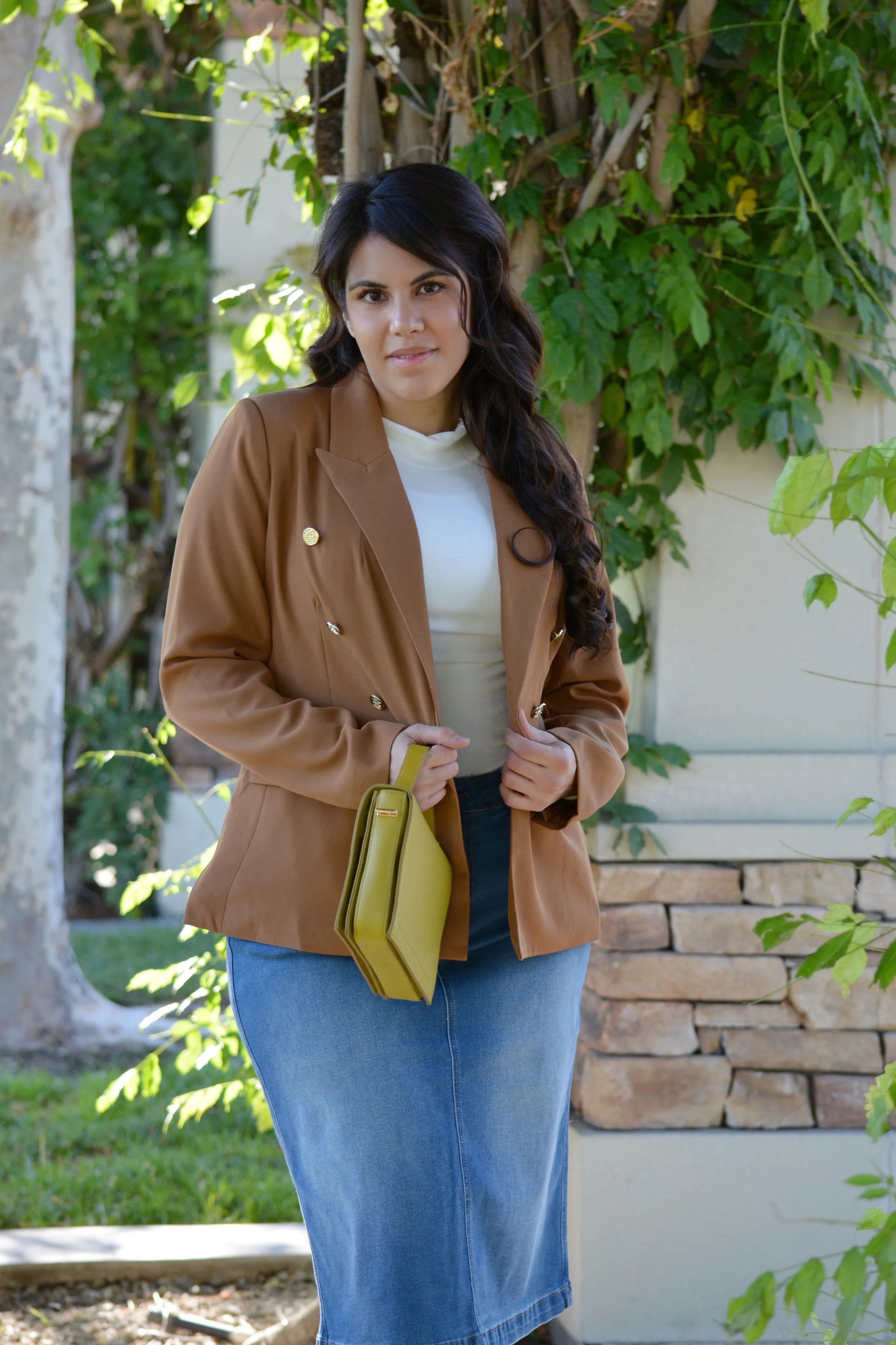 Clover Camel Blazer