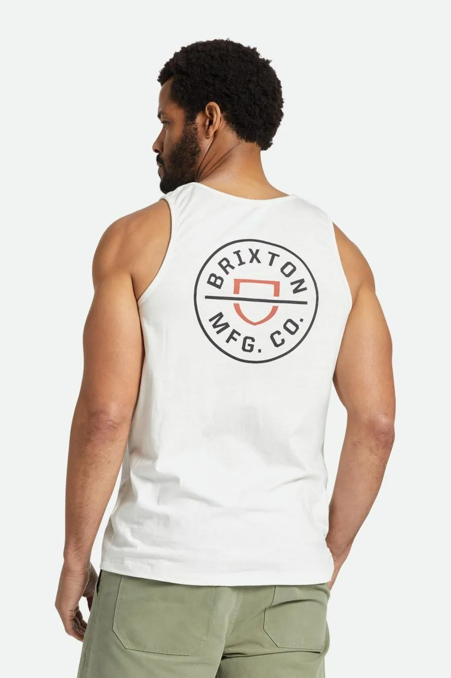 Crest Tank Top - Off White