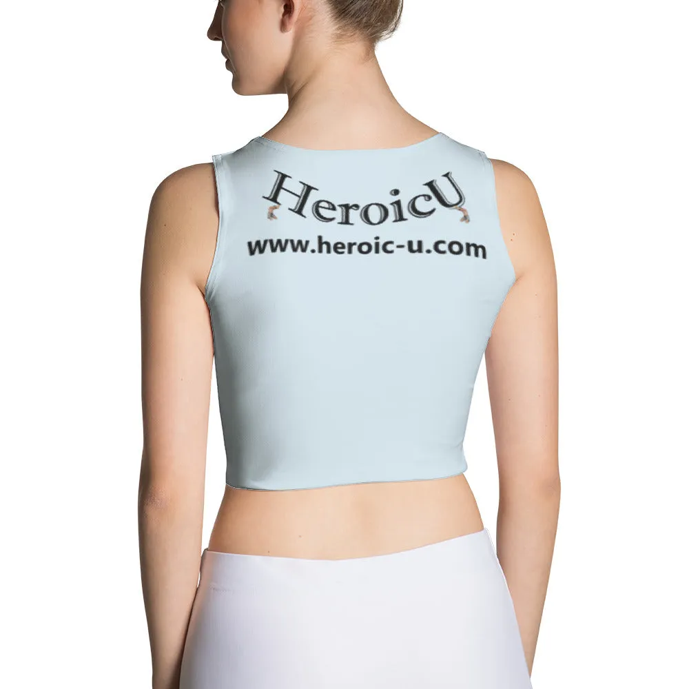 Crop Top Awesome Light Gray