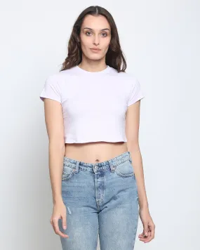 Crop Top: Lilac