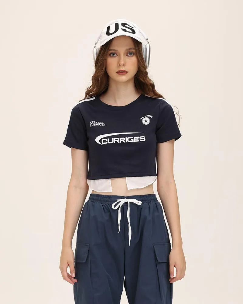 Curridge Biker Crop Top