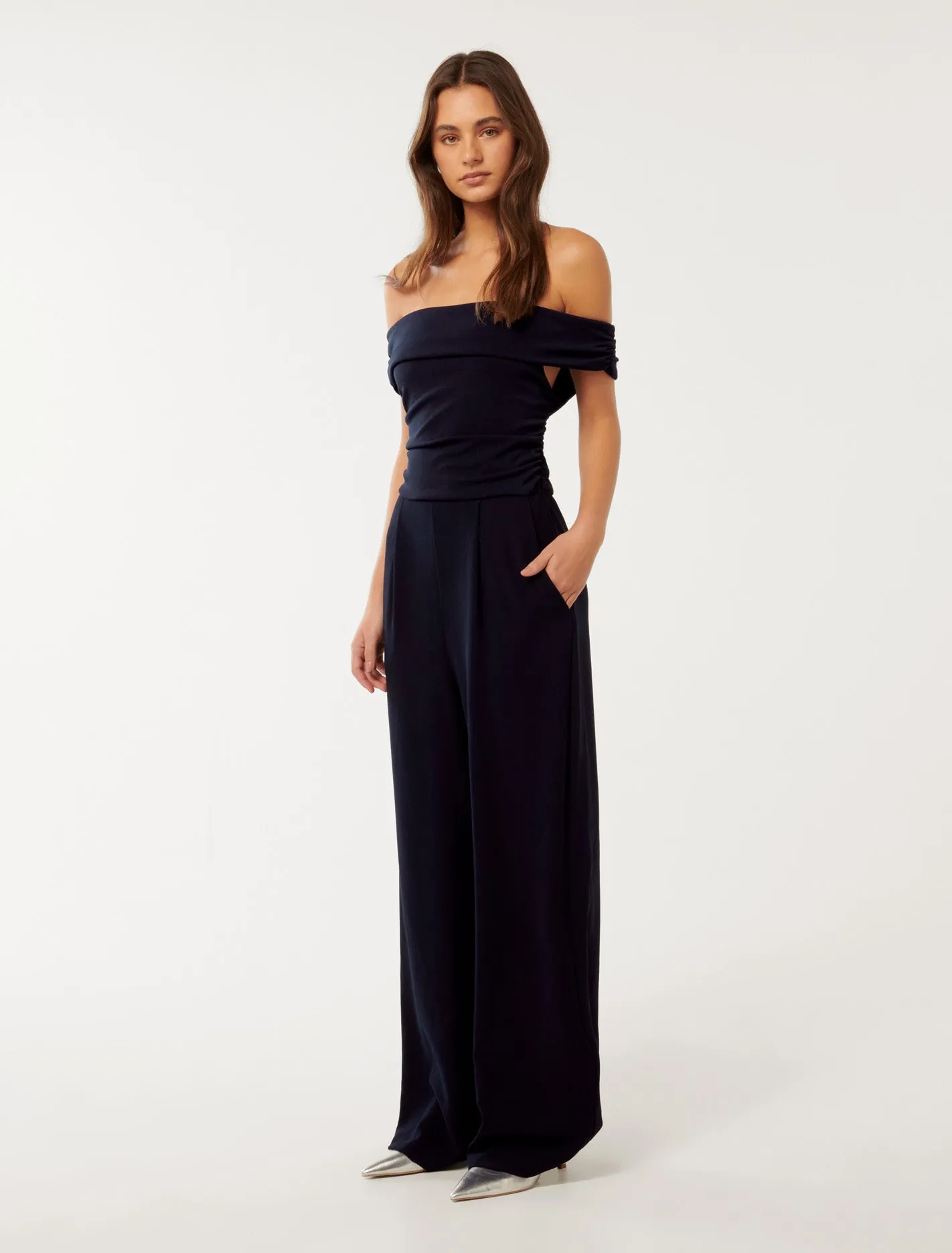 Danni Off Shoulder Jumpsuit