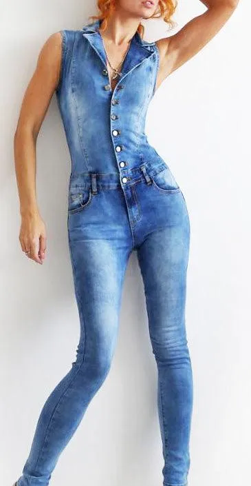 DENIM DIVA JUMPSUIT