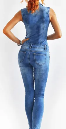 DENIM DIVA JUMPSUIT