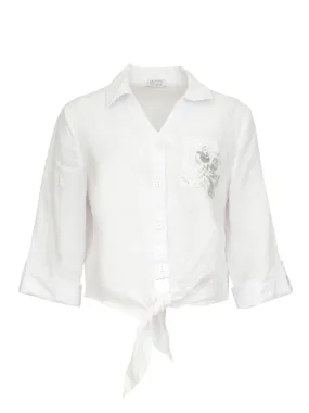 Dolcezza Woven Blouse - White