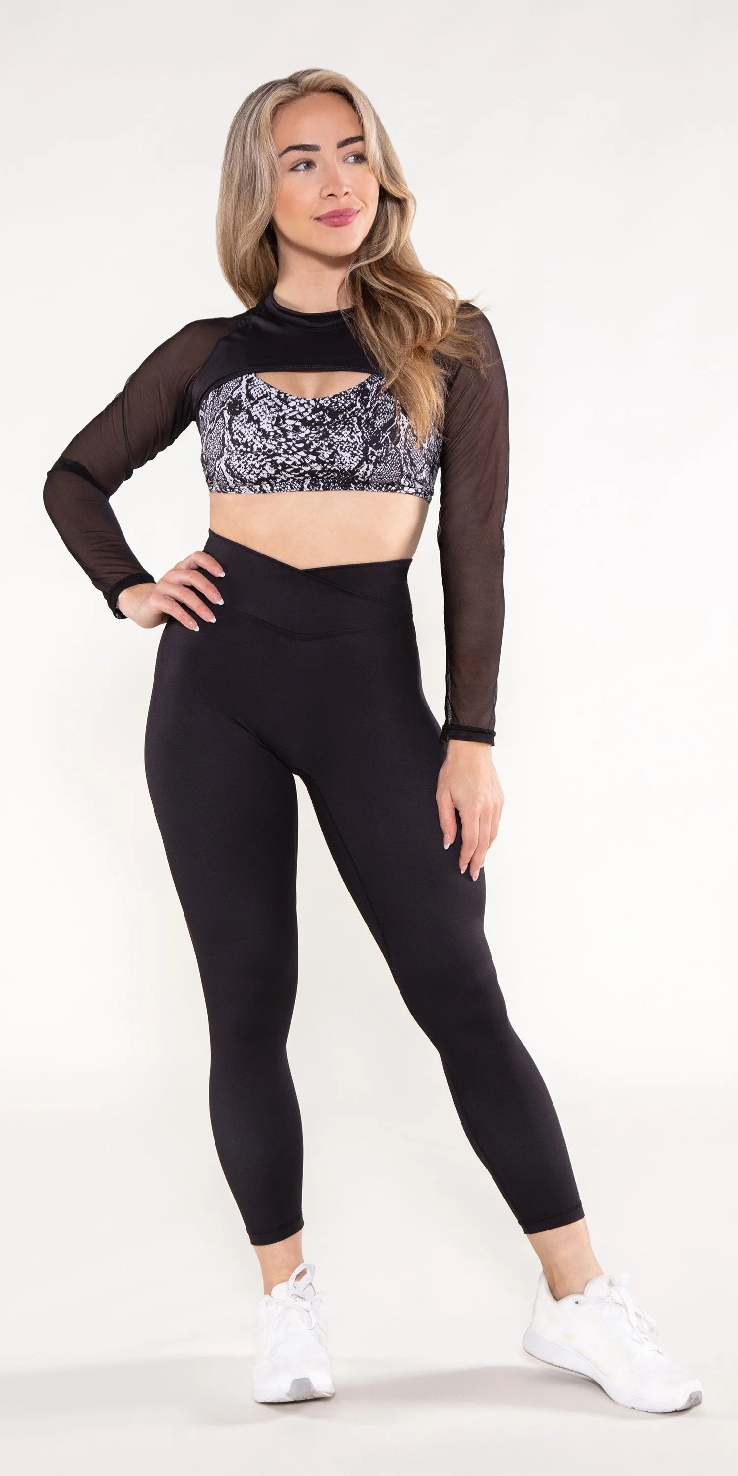 Eclipse - Maxxi Crop Long-Sleeve Top