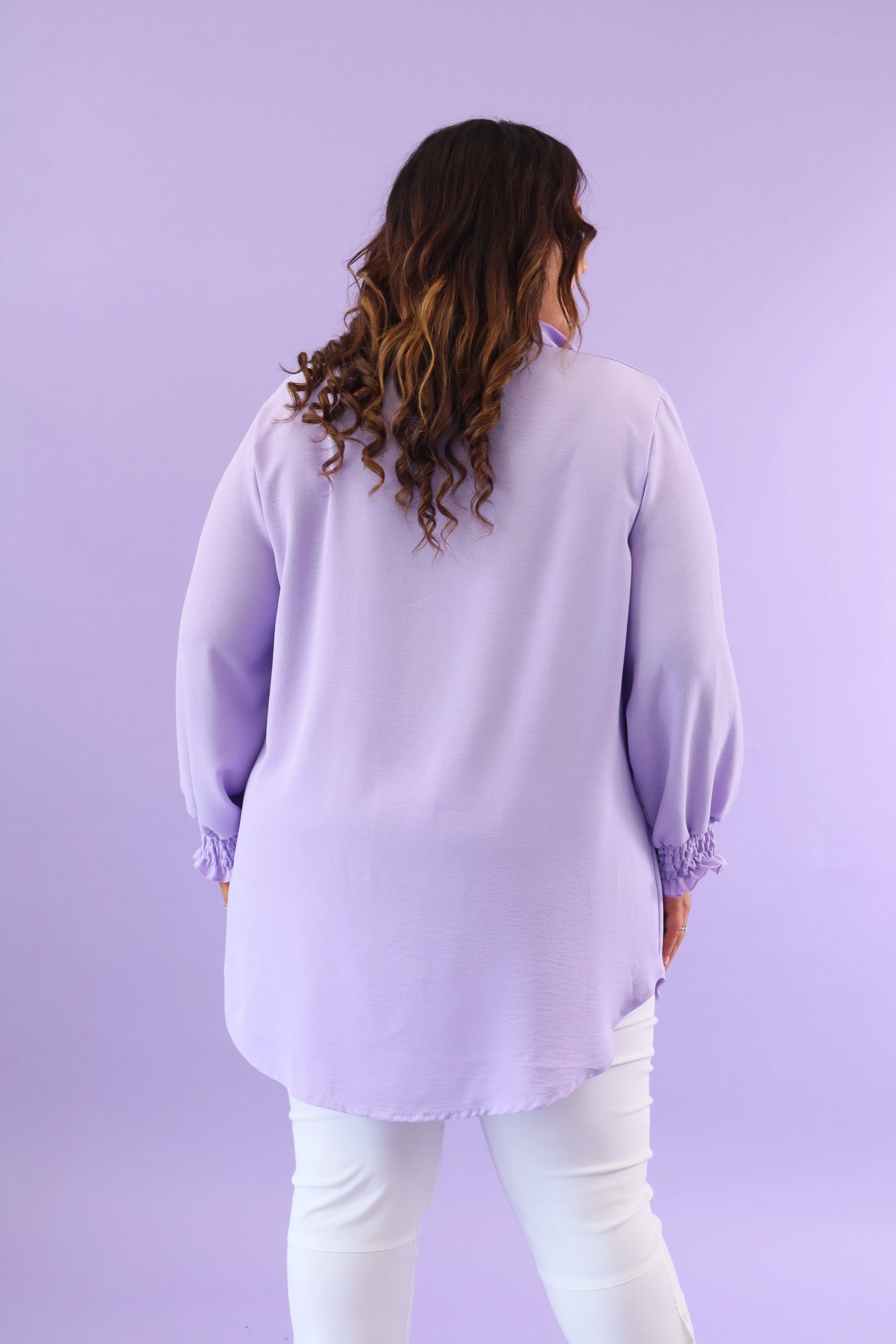 Edie Blouse in Purple