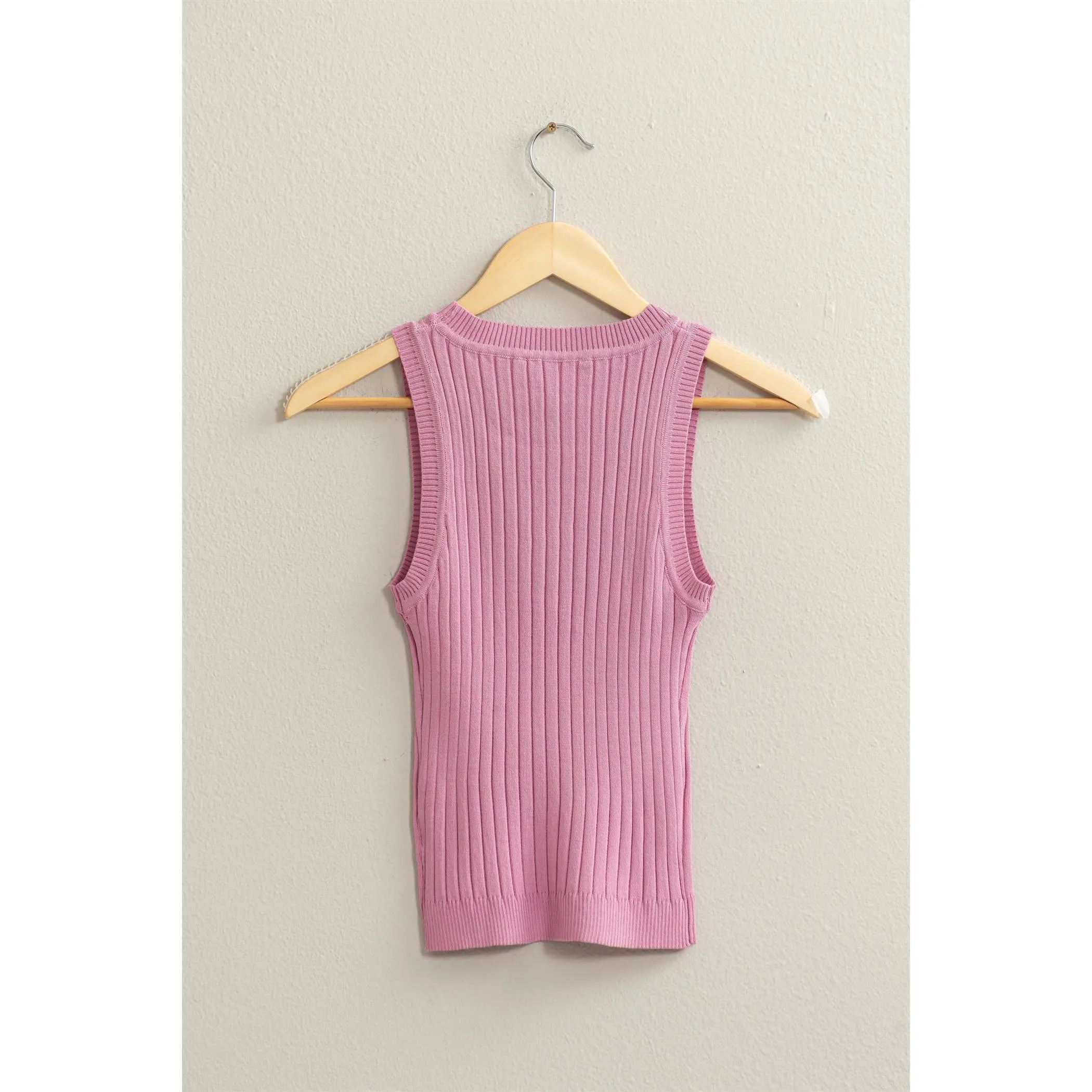 Essentials Ribbed Tank Top