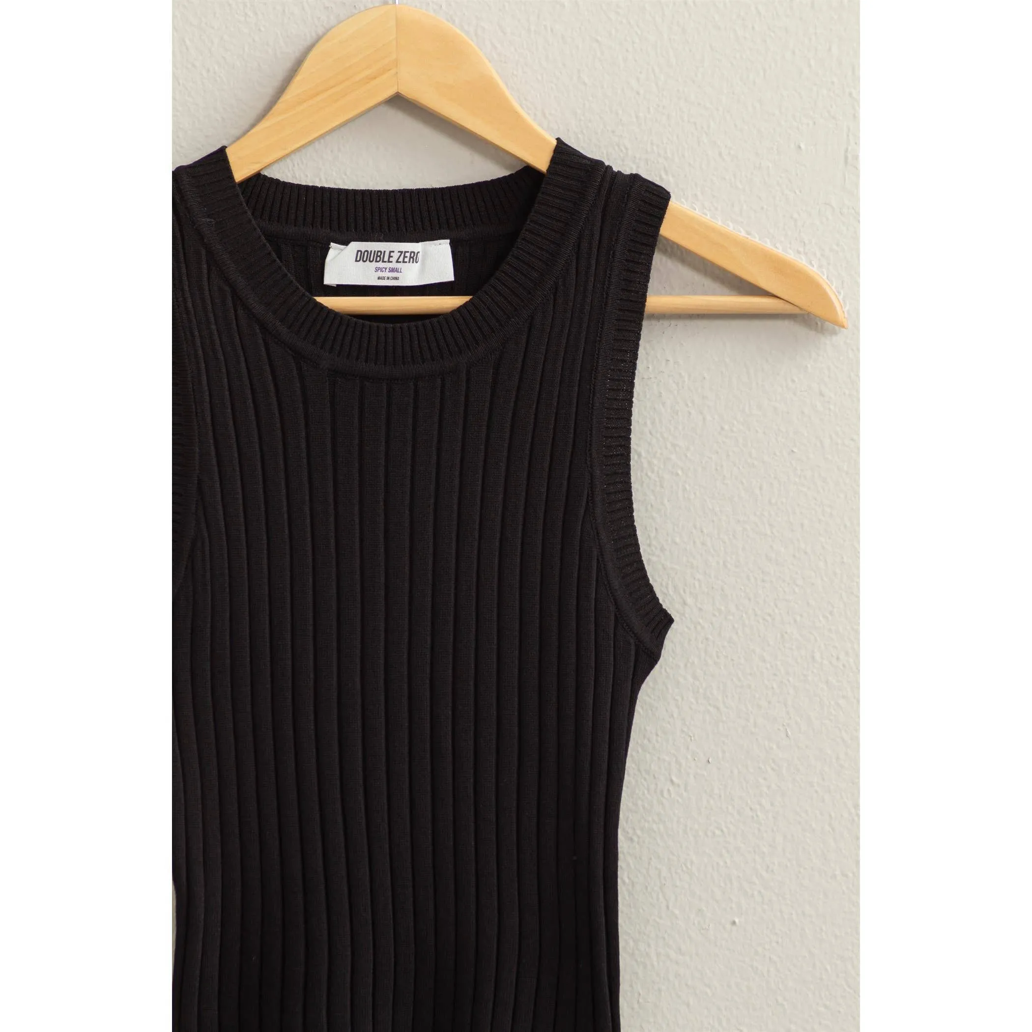 Essentials Ribbed Tank Top