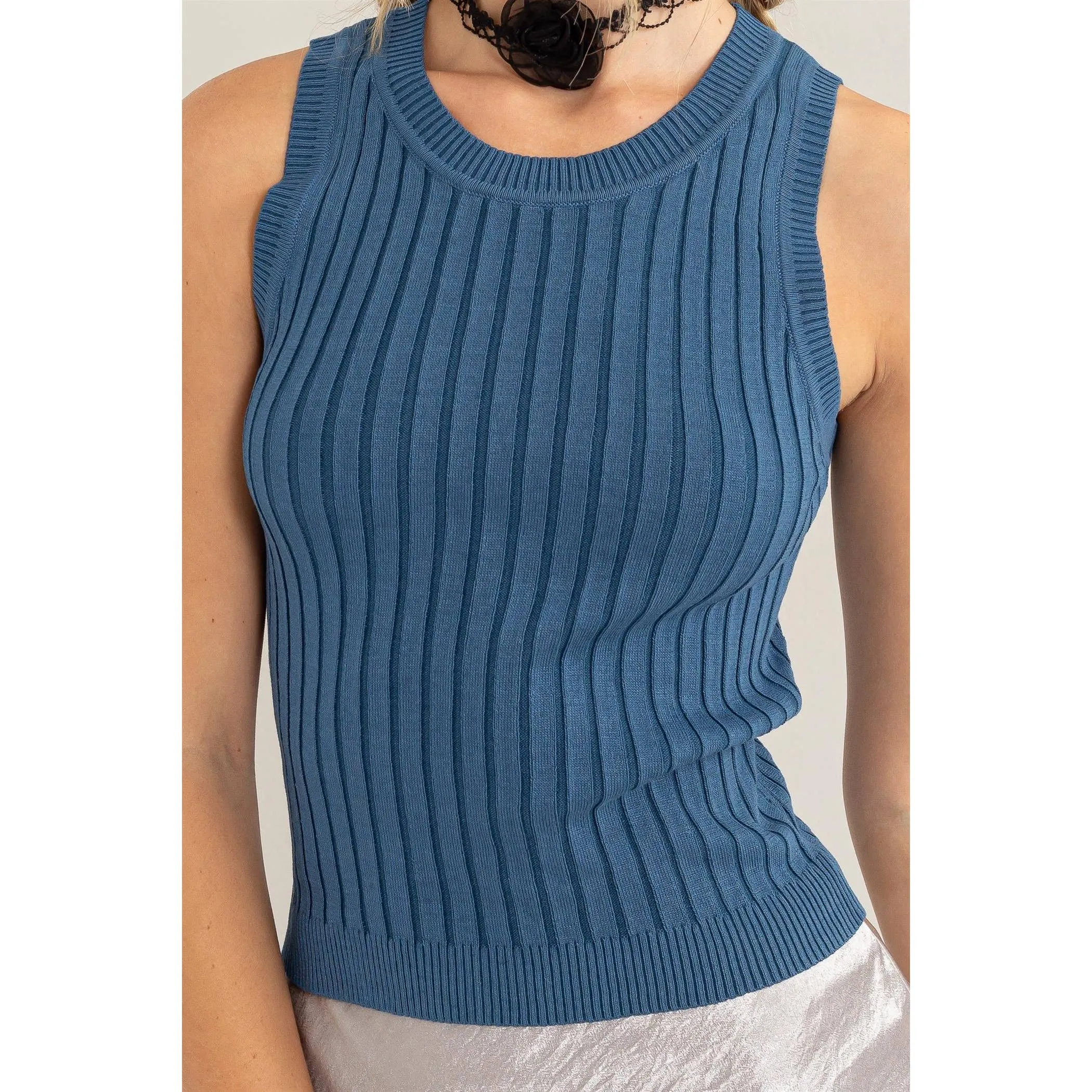 Essentials Ribbed Tank Top