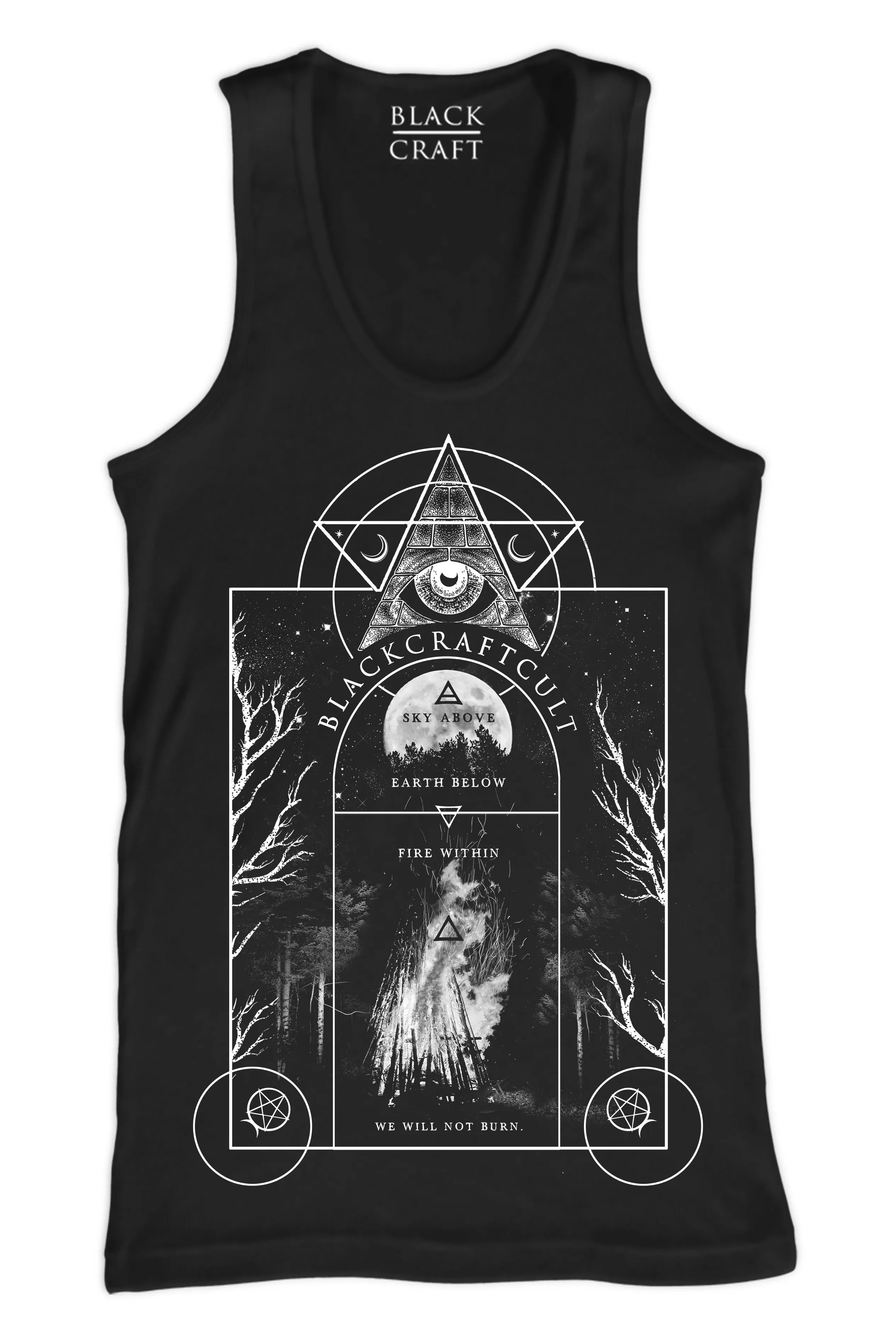 Evil Eye Bonfire - Tank Top