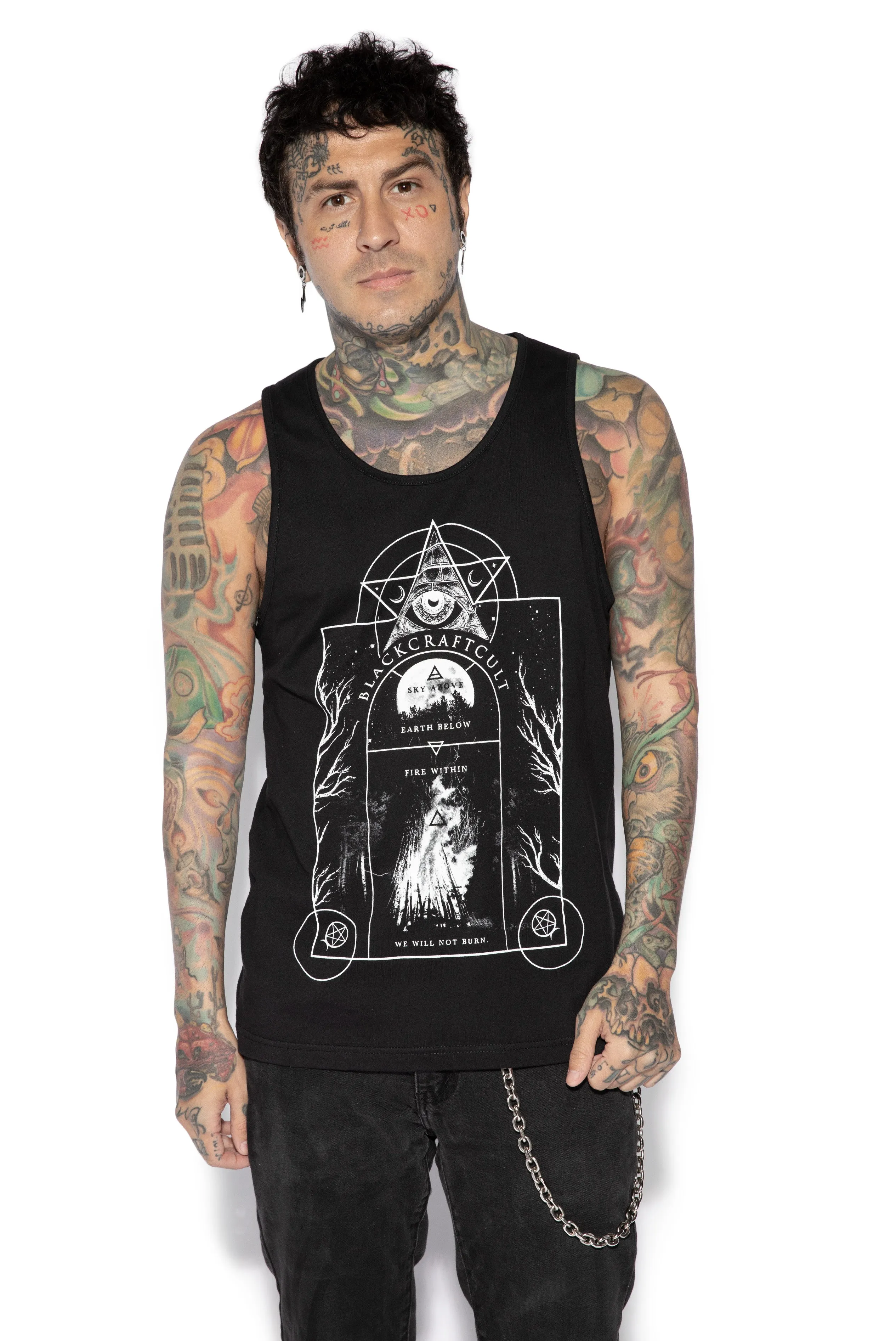 Evil Eye Bonfire - Tank Top