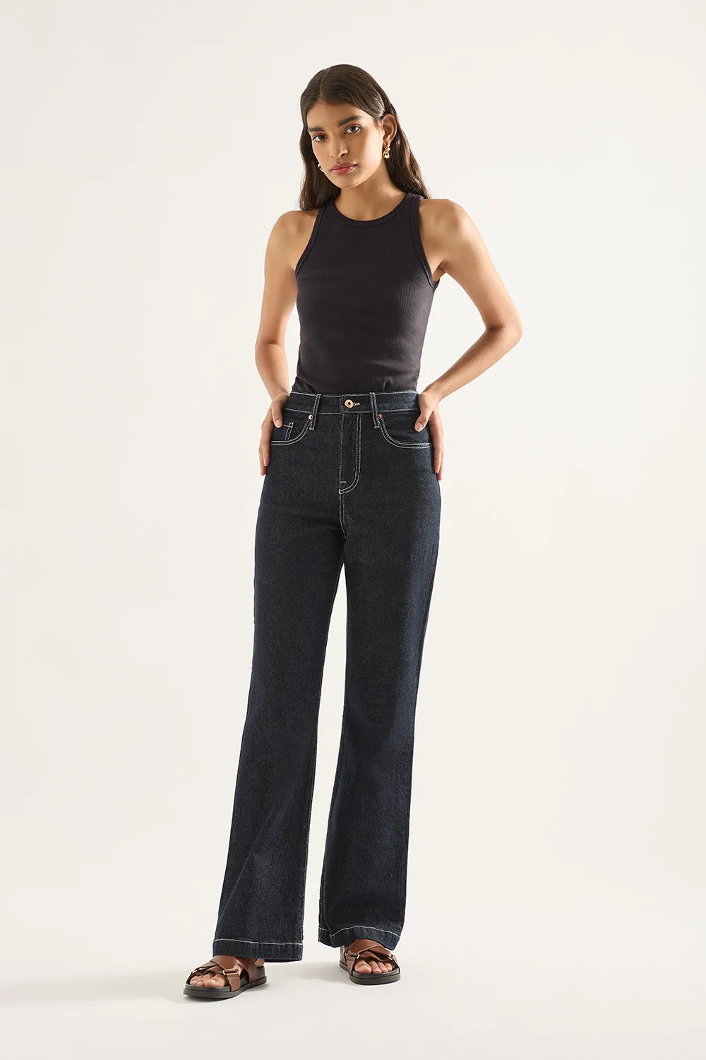 Farrah High Flare Jean