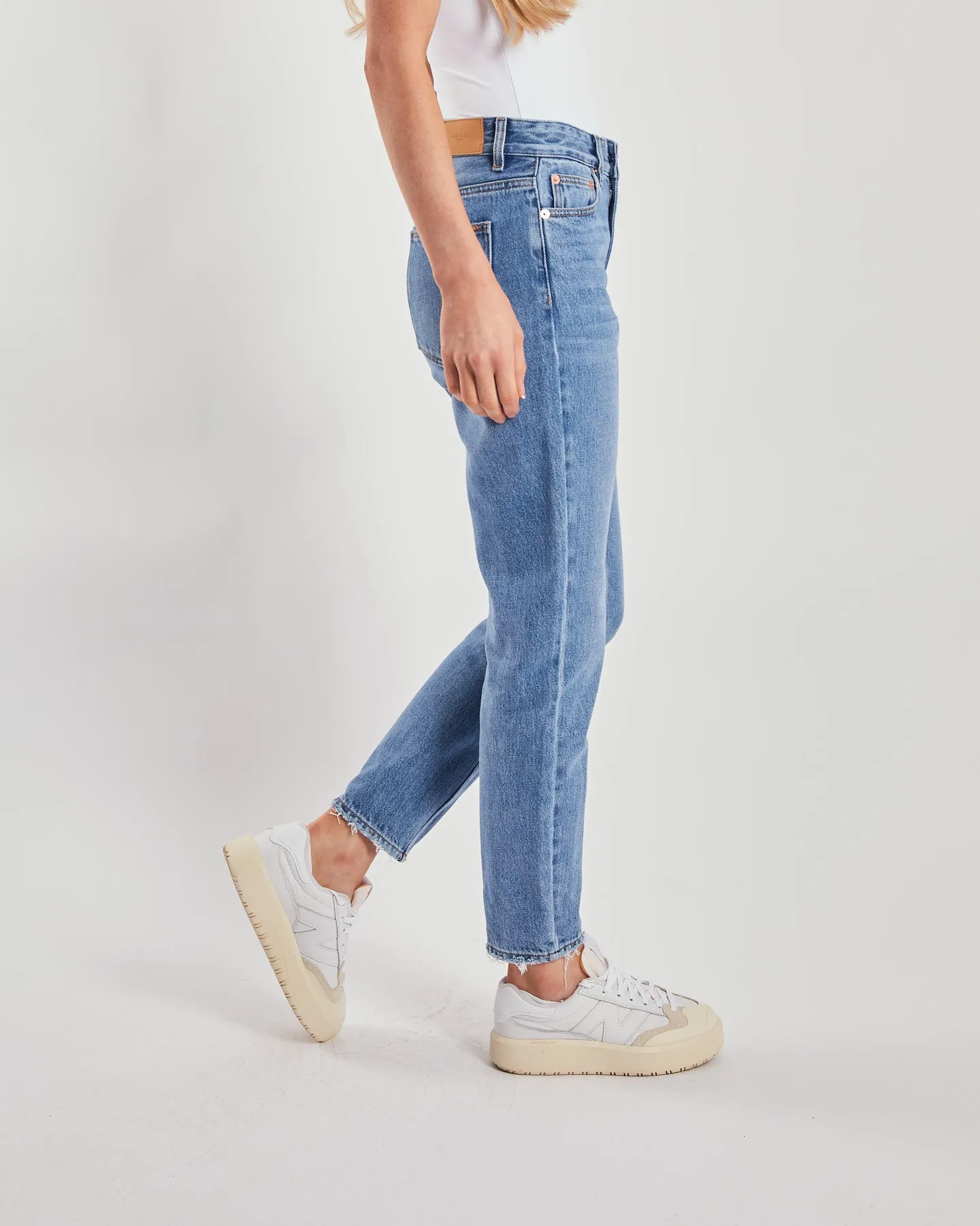 Florrie Mom Jean Summer Blue