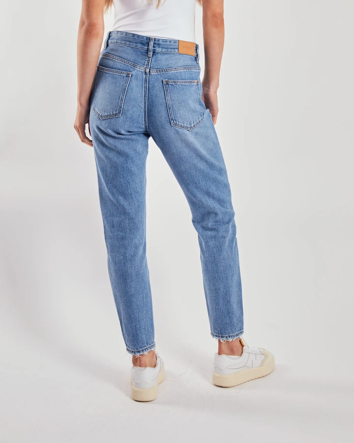 Florrie Mom Jean Summer Blue