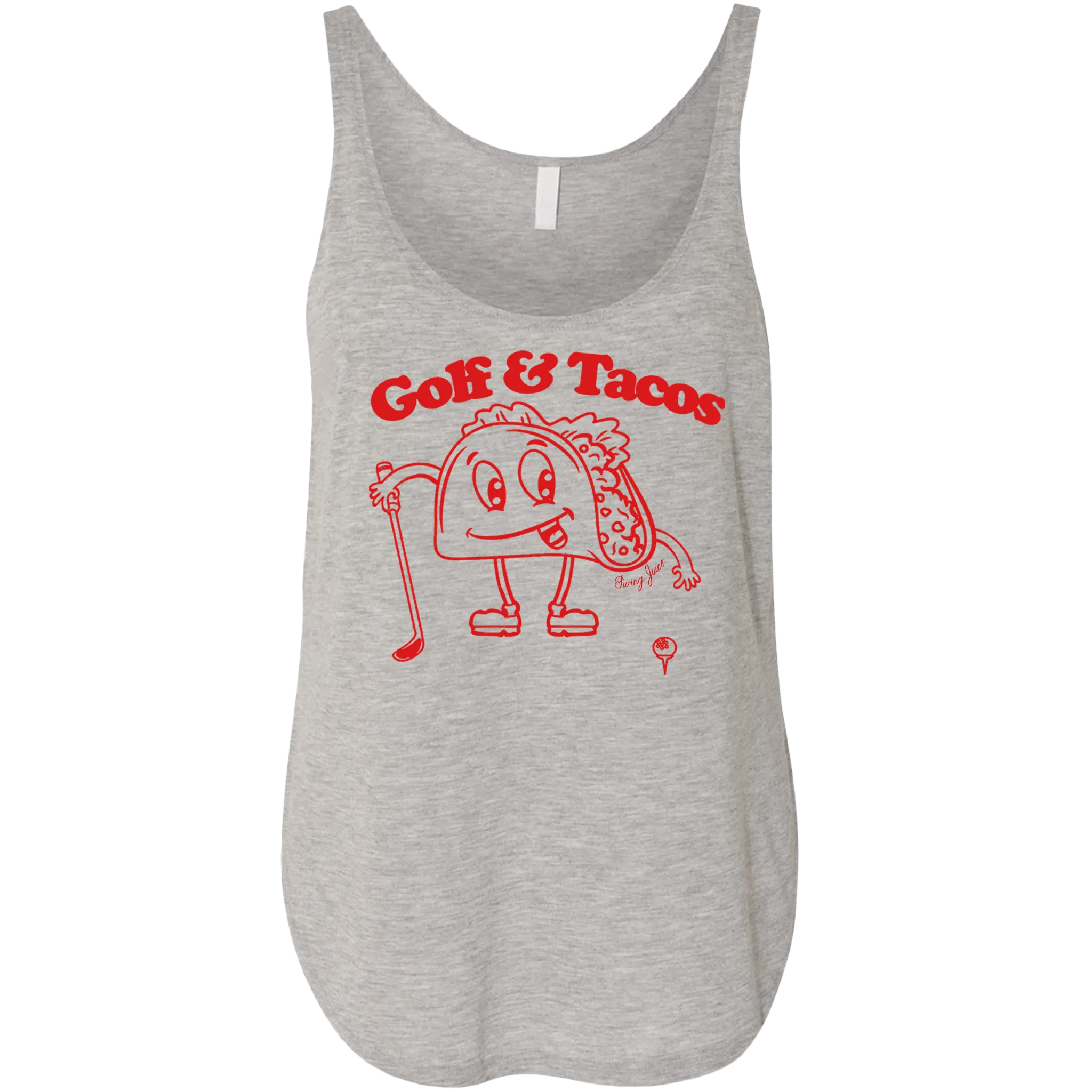 Golf & Tacos Women's Tank Top Black